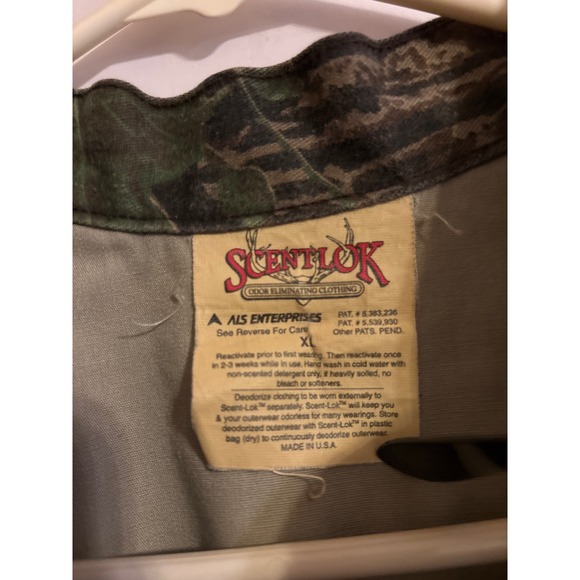 VTG ScentLok Realtree Camouflage Odor Eliminating Hunting Jacket XL blem - Picture 2 of 11